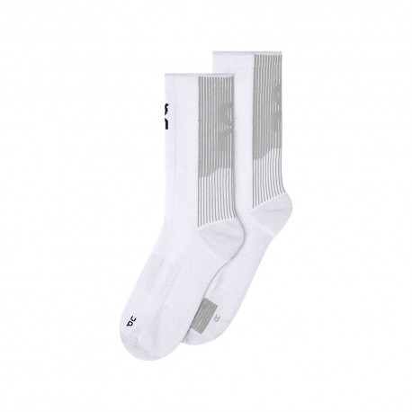 On Performance Run Sock High Bianco