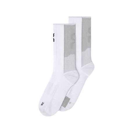 On Performance Run Sock High Bianco