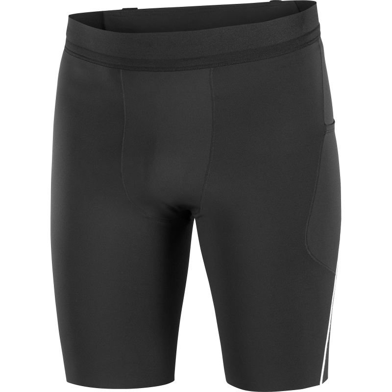 Salomon Tight Trail Running 9" Sense Stow Sht Deep Nero Uomo