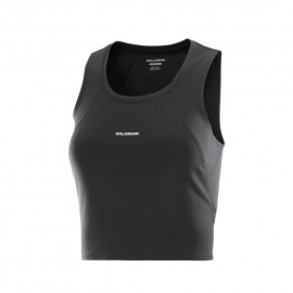 Salomon Gilet Trail Running Shkout Bliss Deep Nero Donna