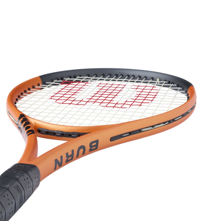 Wilson Burn V6 100Ls Metallic Arancio - Racchetta Tennis Uomo