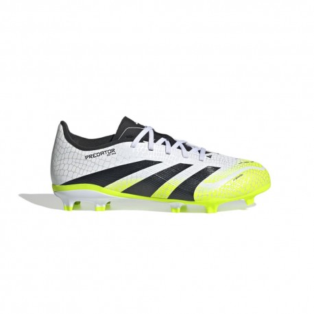 Adidas Predator League Fg/Mg Bianco - Scarpe Da Calcio Bambino