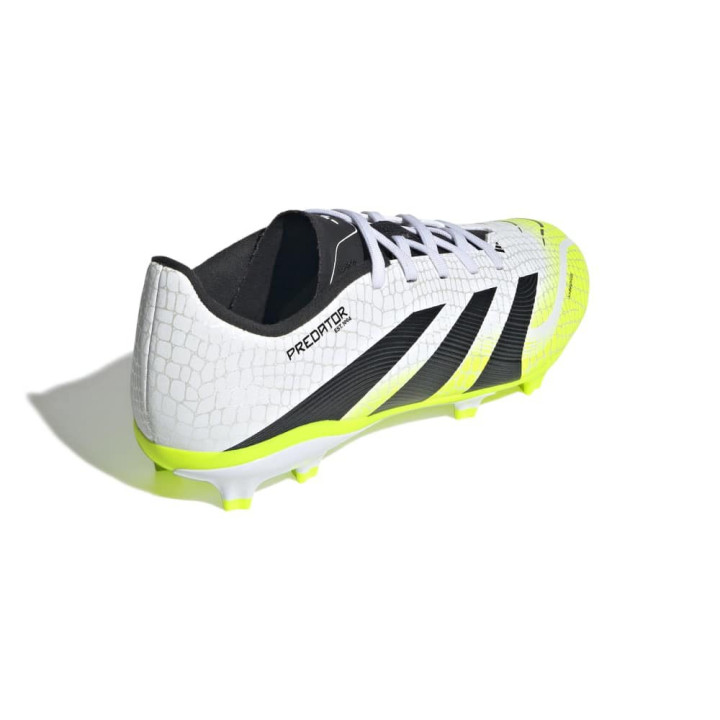 Adidas Predator League Fg/Mg Bianco - Scarpe Da Calcio Bambino