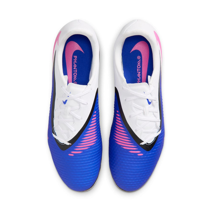 Nike Phantom 6 Low Acad Sg-Pro Ac Blu Rosa Bianco - Scarpe Da Calcio Uomo
