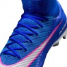 Nike Mercurial Zm Superfly 10 Elt Sg-Pro Blu Bianco - Scarpe Da Calcio Uomo