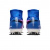 Nike Mercurial Zm Superfly 10 Elt Sg-Pro Blu Bianco - Scarpe Da Calcio Uomo