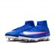 Nike Mercurial Zm Superfly 10 Elt Sg-Pro Blu Bianco - Scarpe Da Calcio Uomo