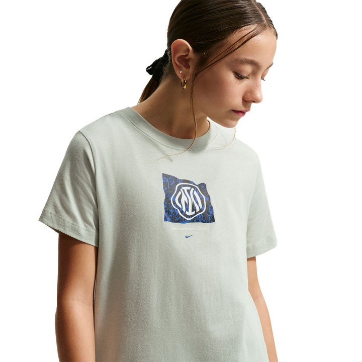 Nike T-Shirt Inter Banner Grigio Bambino