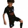 Nike Maglia Maniche Corte Pre-Match Blue Arancio Bambino