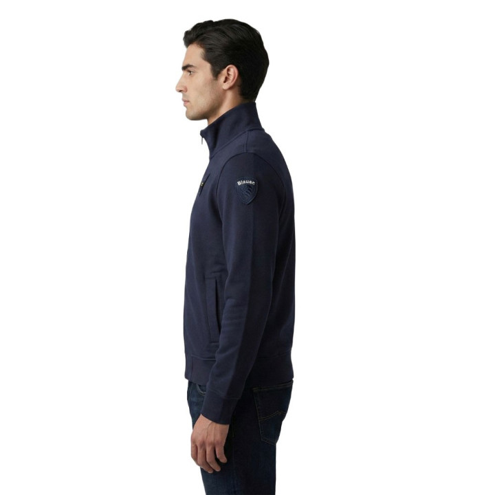 Blauer Felpa Con Cerniera City New Blu Uomo