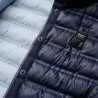 Blauer Piumino Bottoni Moon Blu Donna