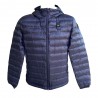 Blauer Piumino Bottoni Moon Blu Donna