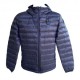 Blauer Piumino Bottoni Moon Blu Donna
