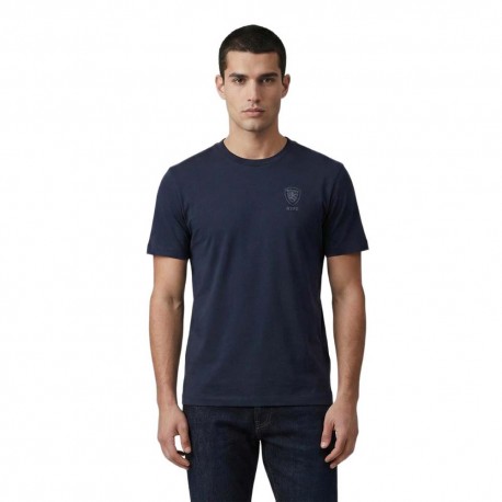 Blauer T-Shirt Eutaw Nero Uomo