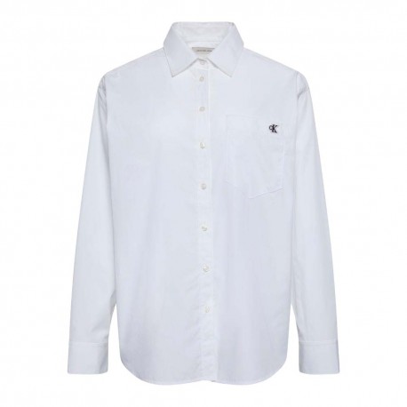 Calvin Klein Camicia M Lunga Bianco Donna
