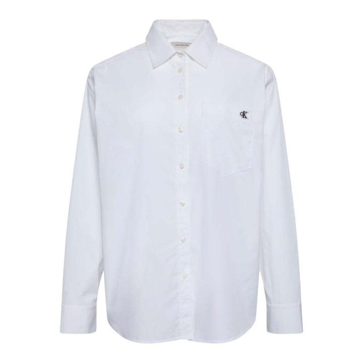 Calvin Klein Camicia M Lunga Bianco Donna