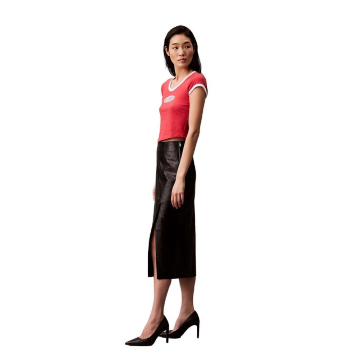 Calvin Klein Pantaloni Cargo Nero Donna