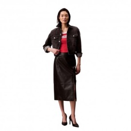 Calvin Klein Pantaloni Cargo Nero Donna