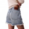 Calvin Klein Shorts Denim Azzurro Donna