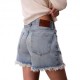 Calvin Klein Shorts Denim Azzurro Donna