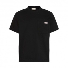 Calvin Klein T-Shirt Con Taschino Logo Nero Uomo