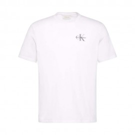 Calvin Klein T-Shirt Classic Logo Bianco Uomo
