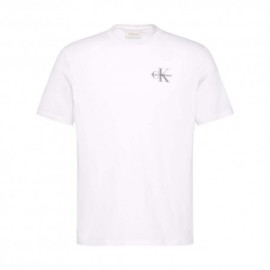 Calvin Klein T-Shirt Classic Logo Bianco Uomo