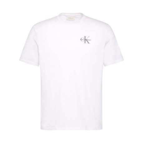Calvin Klein T-Shirt Classic Logo Bianco Uomo