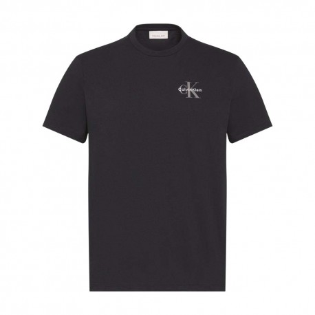 Calvin Klein T-Shirt Classic Logo Nero Uomo