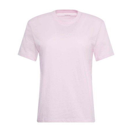 Calvin Klein T-Shirt Logo Classic Rosa Donna