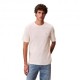 Calvin Klein T-Shirt Waffle Mm Bianco Uomo