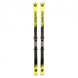 Volkl Racetiger Gs+Rm T12 Gw Nero Flo Rosso - Sci Uomo