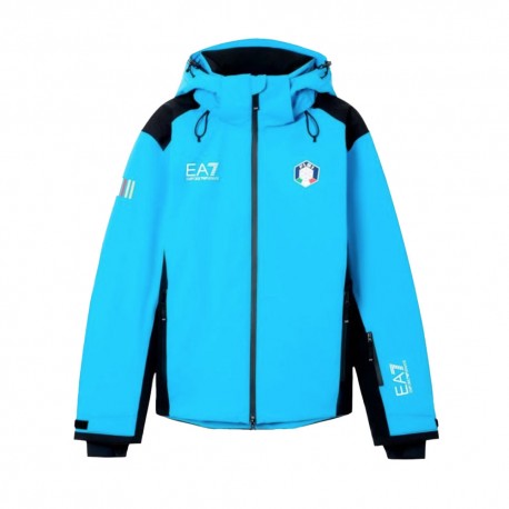 EA7 Emporio Armani Fisi Azzurro  - Giacca Sci Donna