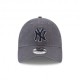 New Era Cappellino Ny 9 Twenty Grigio Uomo