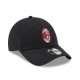 New Era Cappellino Ac Milan 9Forty Nero Uomo