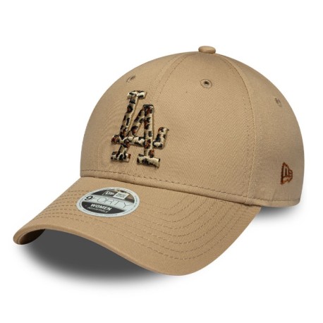 New Era Cappellino La Animal 9Forty Beige Donna