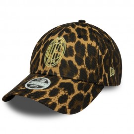 New Era Cappellino Ac Milan Leopard 9Forty Moro Uomo