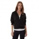 Ea7 Felpa Con Cappuccio Full Zip Core Nero Donna
