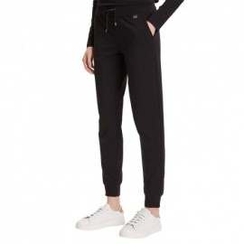 Ea7 Pantaloni Con Polsino Core Nero Donna