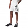 Ea7 Shorts Core Big Logo Bianco Uomo