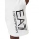 Ea7 Shorts Core Big Logo Bianco Uomo