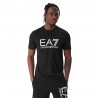 Ea7 T-Shirt Big Logo Nero Uomo