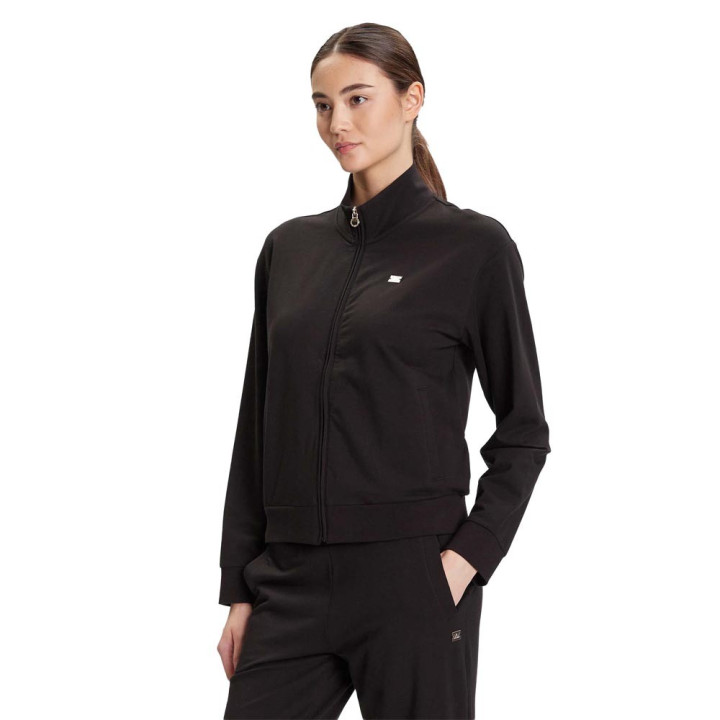 Ea7 Tuta Sportiva Core Full Zip S Capp Nero Donna
