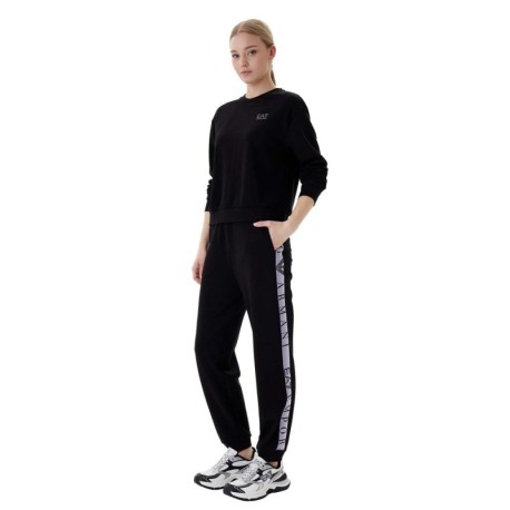 Ea7 Tuta Sportiva Natural Ventus Nero Donna