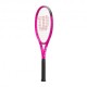 Wilson Burn V6 100S Metallic Rosa - Racchetta Tennis Bambino