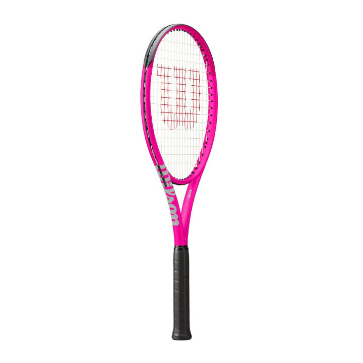 Wilson Burn V6 100S Metallic Rosa - Racchetta Tennis Bambino