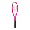 Wilson Burn V6 100S Metallic Rosa - Racchetta Tennis Bambino