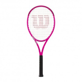 Wilson Burn V6 100S Metallic Rosa - Racchetta Tennis Bambino
