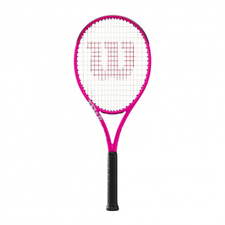 Wilson Burn V6 100S Metallic Rosa - Racchetta Tennis Bambino