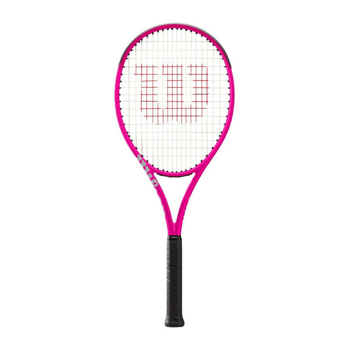 Wilson Burn V6 100S Metallic Rosa - Racchetta Tennis Bambino